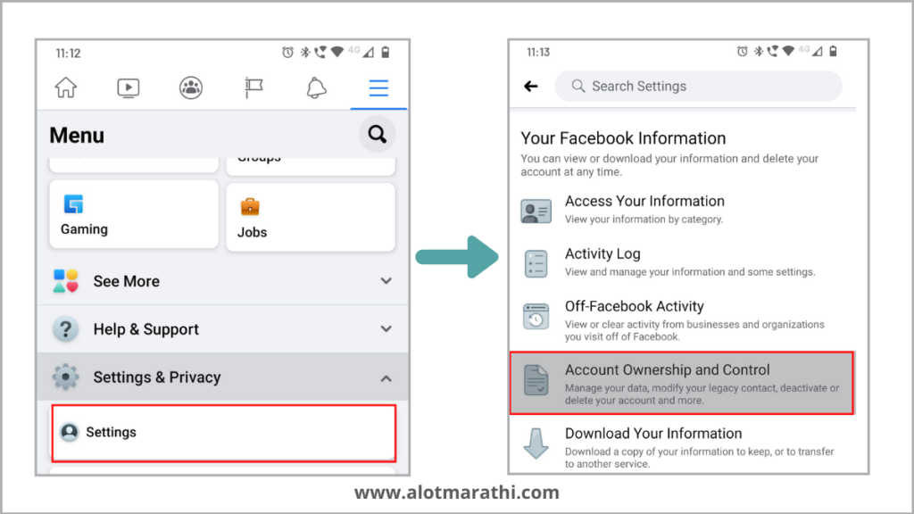 फेसबुक खाते बंद कसे करावे